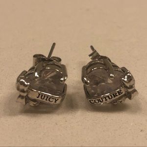 Juicy Couture Heart Stud Earrings NEW